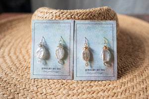 Pearl Earrings (Available in Sterling and 14k GF)